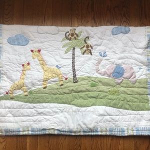 Pottery Barn Kids Jungle Friends Nursery Bedding